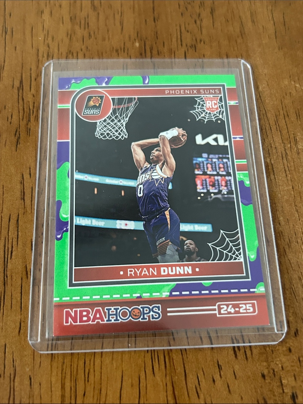 Phoenix Suns Ryan Dunn Rookie Basketball Card - NBA Haunted Hoops